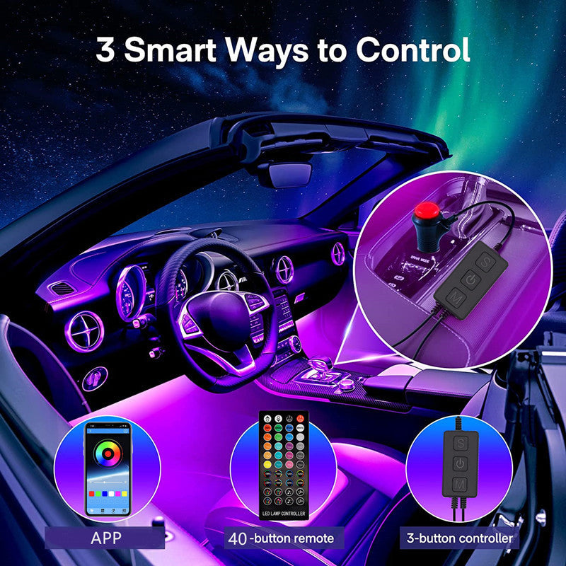 Illuminate Your Drive with LED Car Interior Atmosphere Light